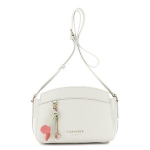 Borsa a tracolla effetto saffiano