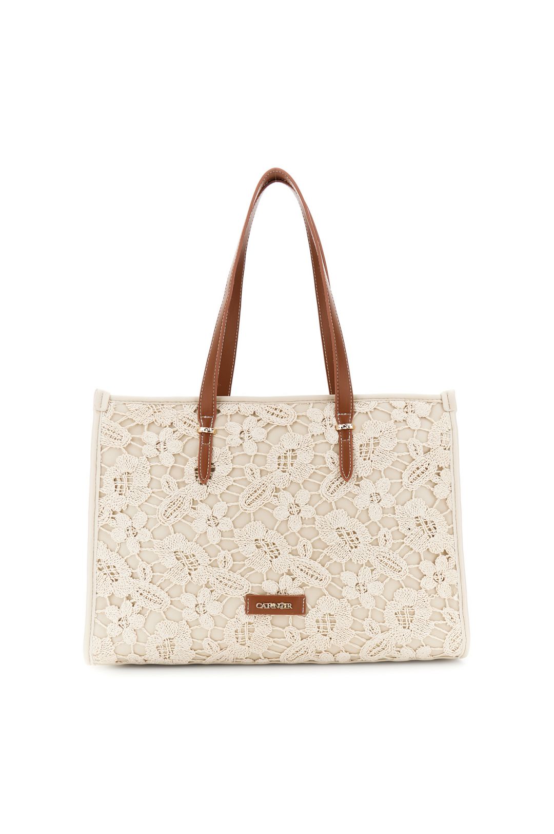 Shopping bag grande in macramè