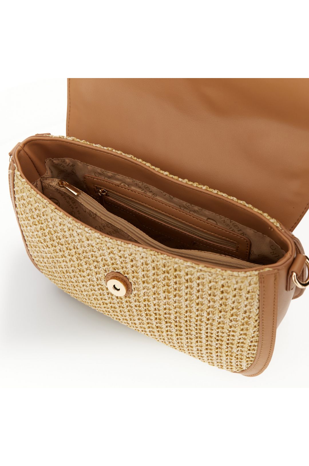 Borsa a mano in raffia - immagine 3