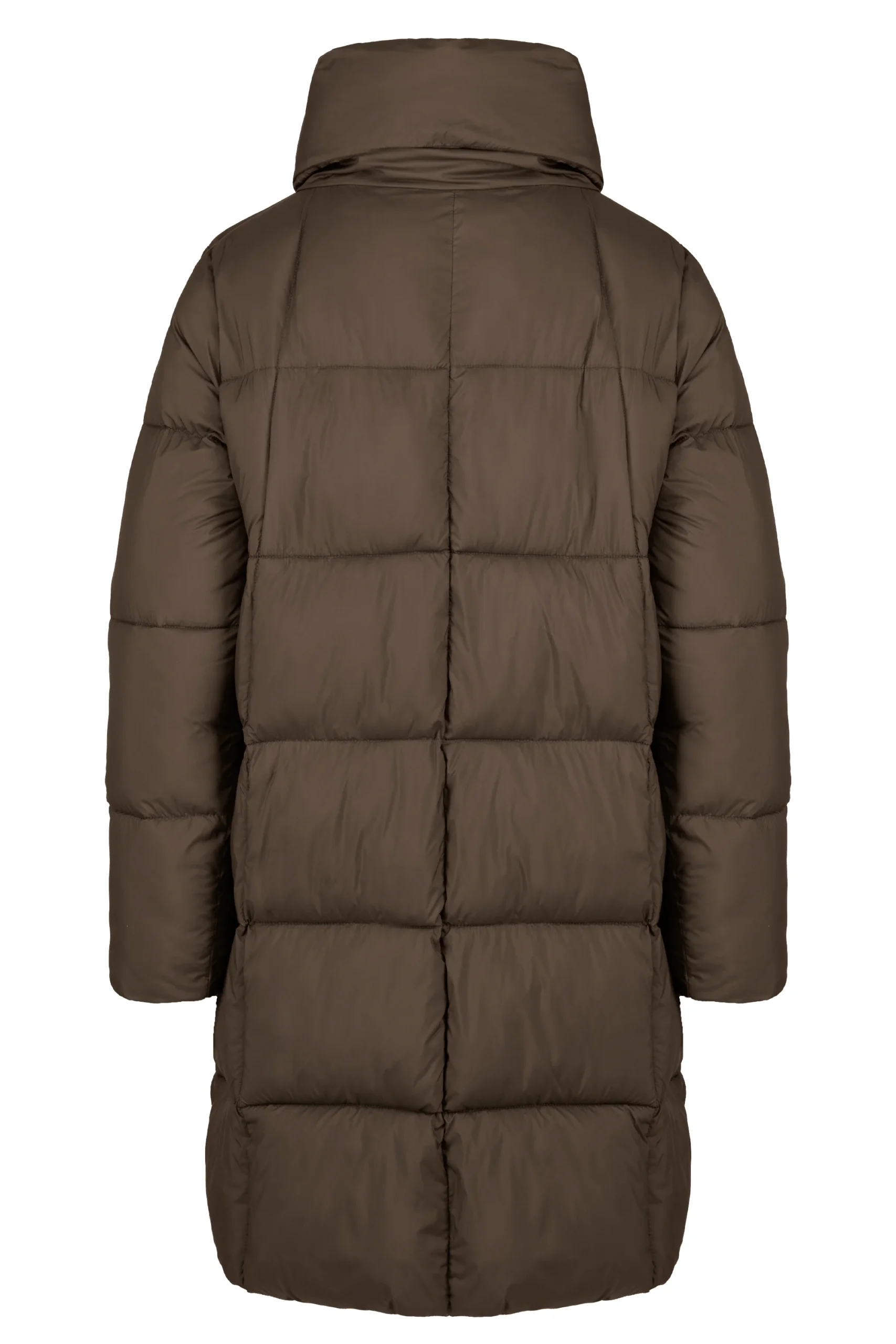 Giacca in nylon opaco con collo alto - immagine 2
